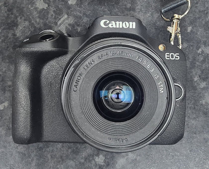 Canon Eos R50 Mirrorless Camera With 18-45mm Lens