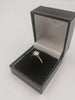 9K Gold Ring with Brilliant Round 1CT Diamond, 375 Hallmarked, 1.9Grams, Size: K
