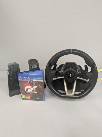 Hori Wireless Racing Wheel Apex with Gran Turismo PS4