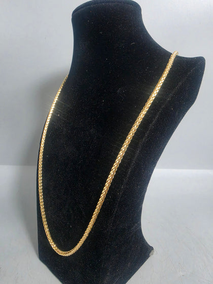 9ct GOLD NECKLACE 375 11.7G 26'' in Length