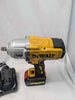 DeWALT DCF899 Cordless 18V XR Brushless 1/2" 3-Speed Impact Wrench With Generic 6ah Batt & Charger