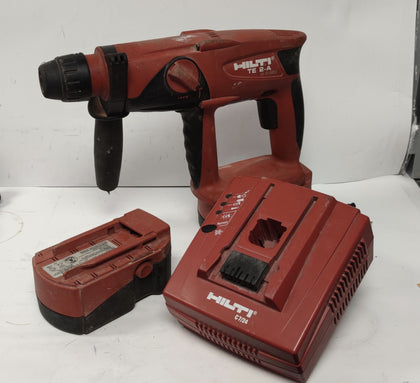 Hilti TE 2-A Rotary Hammer Drill w/case, charger  and 2 batteries COLLECTION ONLY