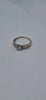 9ct Yellow Gold Ladies Ring With Purple Stones - Size Q - 1.51 Grams