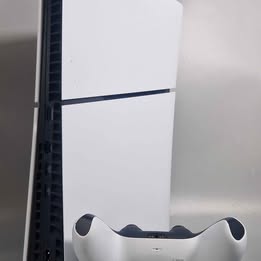 PlayStation 5 Slim Console, 1TB, White, Unboxed