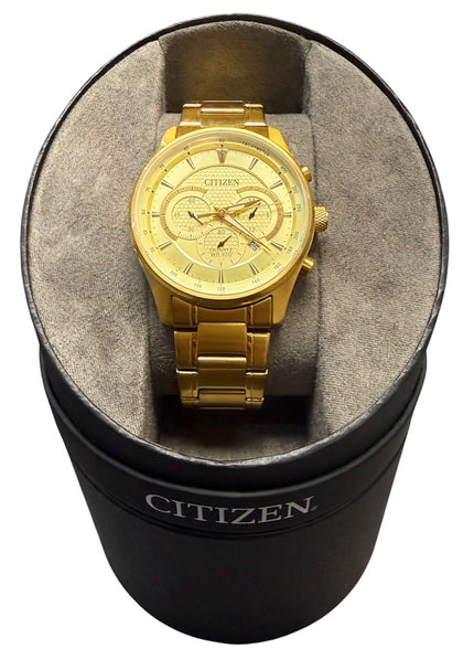 Citizen s124093 Chronograph Gold Plated Gents Watch