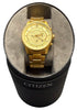 Citizen s124093 Chronograph Gold Plated Gents Watch