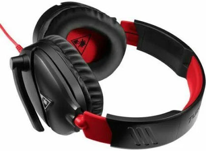 Turtle Beach Recon 70 Black Red Headset For Xbox One Ps4 Ps5 Switch &