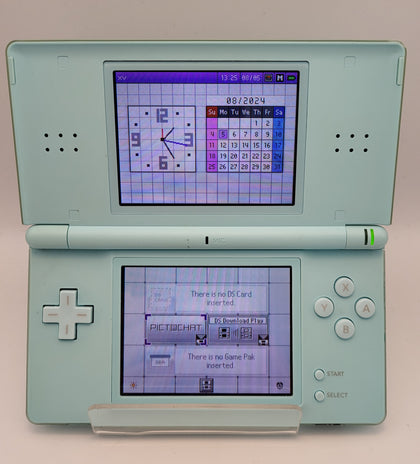 DS Lite Console, Turquoise (Ice Blue) Unboxed.