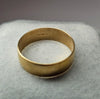 9ct Gold Wedding Band Q1/2