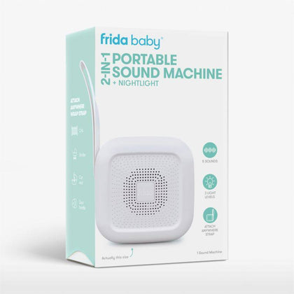 Frida 2-in-1 Portable Sound Machine + Nightlight.