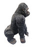 Large Gorilla Statue stands 23" tall and 18" long (73075)