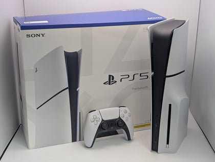 Sony PlayStation 5 Disc Edition 1TB White 1 Controller All Cables Present