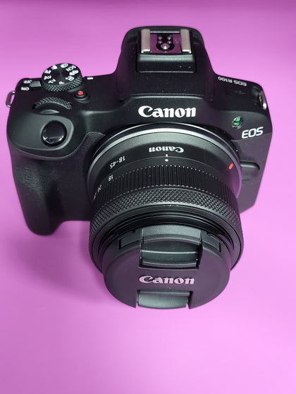 Canon Eos R100 Mirrorless Camera with RF-S 18-45mm :Lens