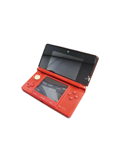 Nintendo 3DS Console Flame Red w/ Lego Game
