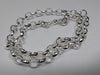 Brand new silver 925 large hoop chain