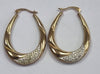 9ct Gold horseshoe Earrings