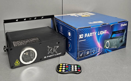 Ehaho Party Disco Lights L2600 | 3D RGB Animation Dj Lights with Music Sound Activated