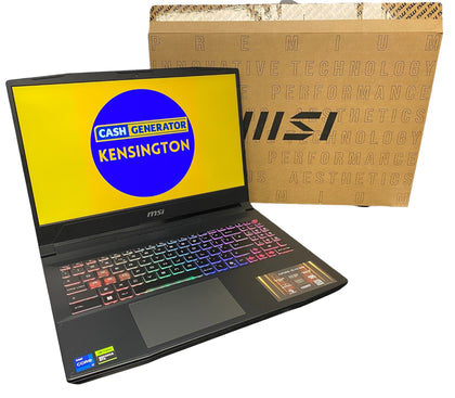 MSI Katana 15 HX Laptop - Intel Core i7-14650HX, GeForce RTX5070, 512GB SSD, 16GB RAM, Win 11