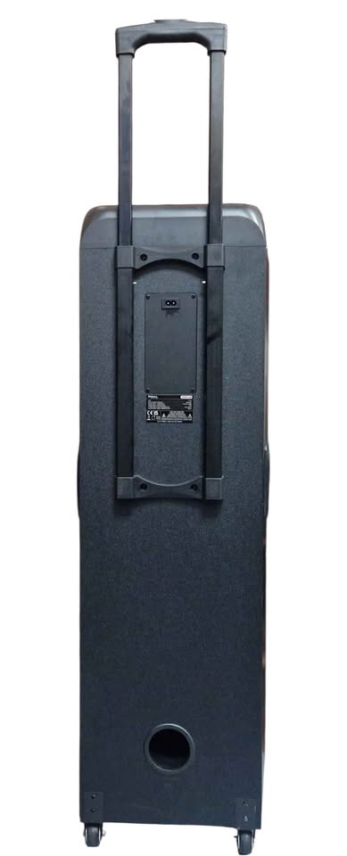 STUPDJ 1400 BT Speaker Boxed 1400W with usb / microSD /  BT connection / wired mic and LED effects