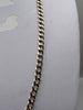 9ct Yellow Gold Hollow Curb Chain Necklace - 13.47 Grams - 20" Long