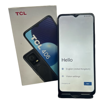 TCL 406 Dual Sim 32GB Dark Grey, Unlocked B