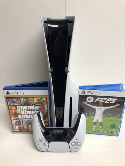 PlayStation 5 Slim Disc Edition With 2x Games