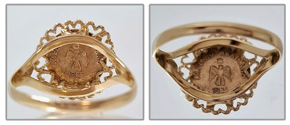 9 Carat Gold Ring Size O