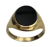 Mens 9ct Gold Signet Ring