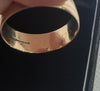 9CT Yellow Gold Wedding Band - Size T