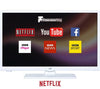 JVC LT-24C661 24" LED TV - White **Collection only**
