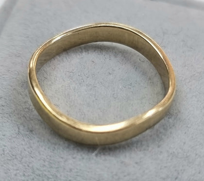 9ct Gold Twits Ring Size 
