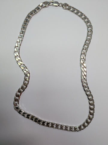 Silver Curb Chain 925