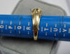 9ct Gold Diamond/Sapphire Ring Size "S"