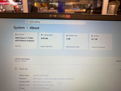 Lenovo Ideapad 1 MP2RZJJE