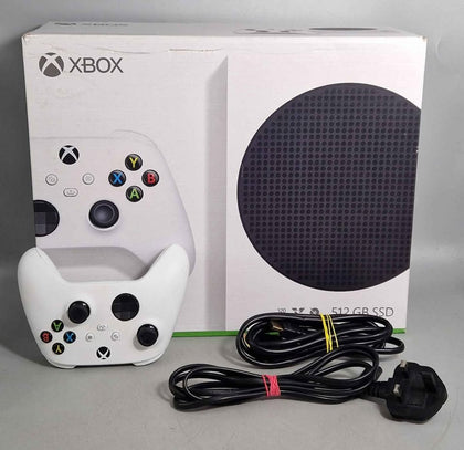 Xbox series S (512GB, WHITE, CONTROLLER AND BOXED)