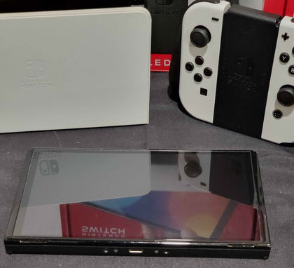 Switch OLED Console - 64GB - White Joy-Cons - Boxed