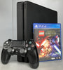 Sony Playstation 4 Slim 500GB Black Console Bundle ( + Lego Star Wars The Force Awakens ) ** Unboxed **