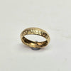 9ct Yellow Gold Wedding Band Size R