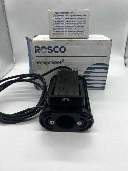 Rosco Image Spot - IP65 - DMX - Black (with Lens) - Warm White - Stage Depot