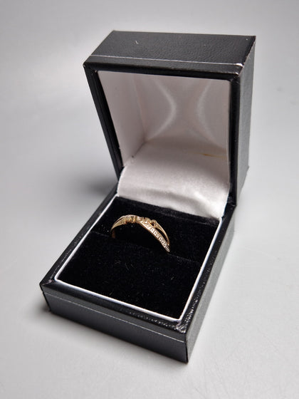 Gold Ring 375 9ct 1.4G Size Q