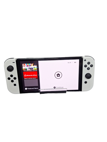 Switch Console, 64GB OLED + White Joy-Con, Unboxed