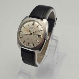 Rotary Vintage 1960s Men's Automatic Day/Date Gold Dress Watch