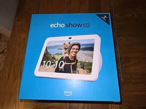 Amazon Echo Show 8 (3rd Gen) Smart Display Speaker White Touch Screen