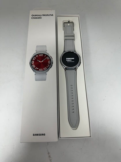 Samsung Galaxy Watch6 Classic LTE 4G SM-R955 43mm Stainless Steel Case Silver