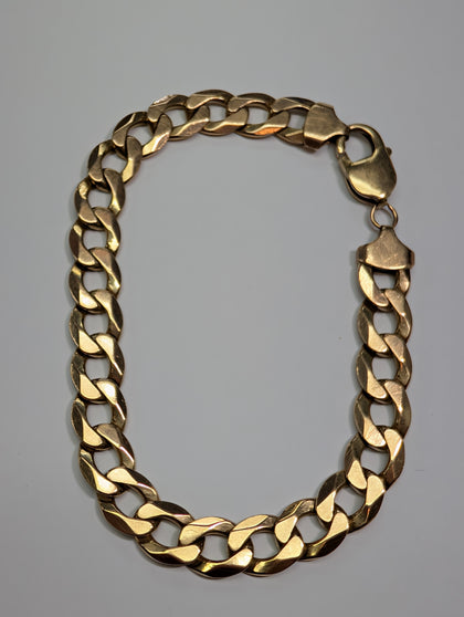 9CT Gold Curb Bracelet