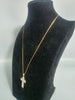9CT Gold Necklace With Cross Pendent 3.3G