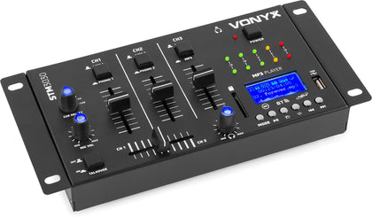 Vonyx STM3030 4-Channel Mixer USB/MP3/BT/REC