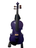 Harlequin violin outfit purple 3/4