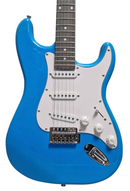 Johnny Brook Electric Guitar Blue With Tremolo arm and accessories ***COLLECTION ONLY***