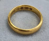 22ct Gold Ring "I"